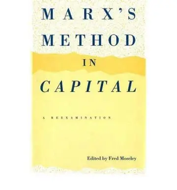 Cover of Marx's Method in "Capital"