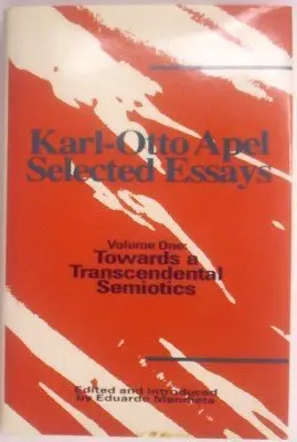 Cover of Towards a Transcendental Semiotics (v. 1)