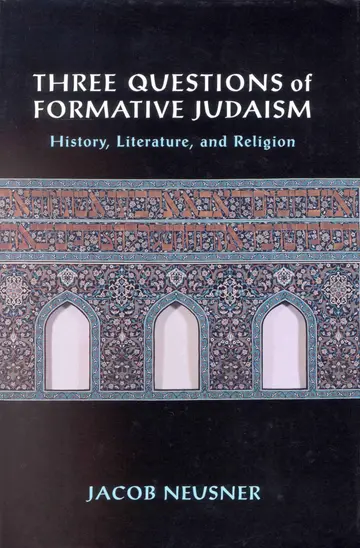 Cover of Three Questions of Formative Judaism
