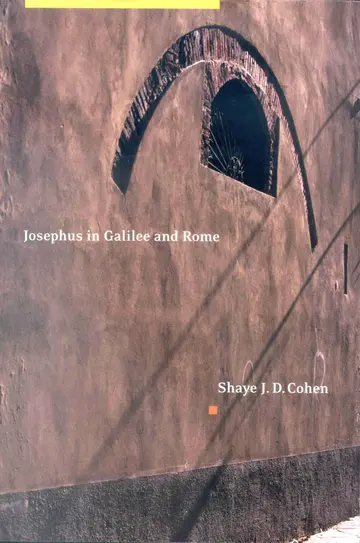 Cover of Josephus in Galilee and Rome