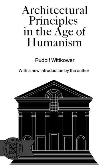 Cover of Architectural Principles in the Age of Humanism