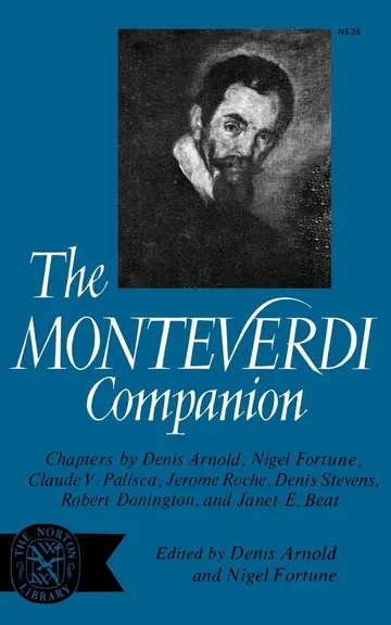 Cover of The Monteverdi Companion