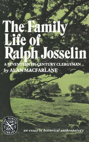 Cover of The Family Life of Ralph Josselin, a Seventeenth-Century Clergyman