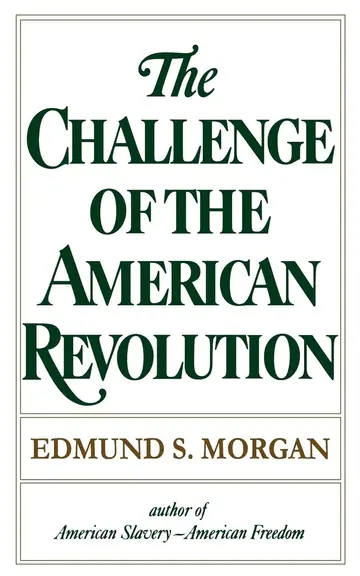 Cover of Challenge of the American Revolution
