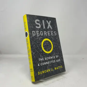 Cover of Six Degrees – The Science of a Connected Age