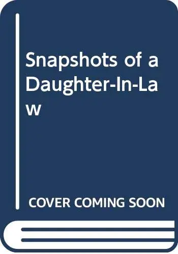 Cover of Snapshots of a Daughter-In-Law