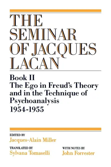Cover of The Seminar of Jacques Lacan