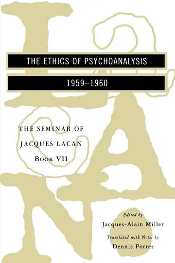 Cover of The Ethics of Psychoanalysis 1959-1960
