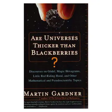 Cover of Are Universes Thicker Than Blackberries?