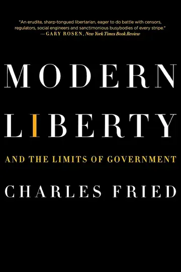 Cover of Modern Liberty and the Limits of Government