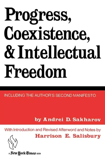 Cover of Progress, Coexistence, and Intellectual Freedom