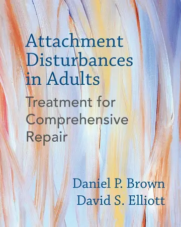 Cover of Attachment Disturbances in Adults