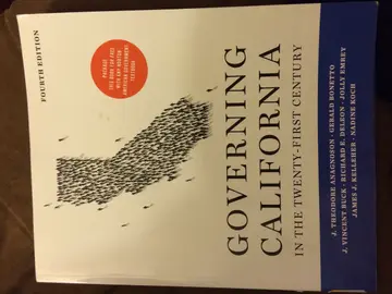 Cover of Governing California in the Twenty-First Century