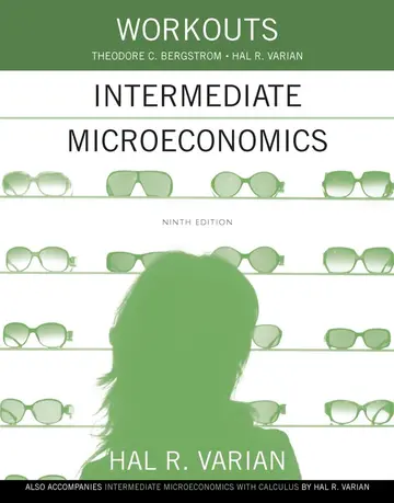 Cover of Workouts in Intermediate Microeconomics
