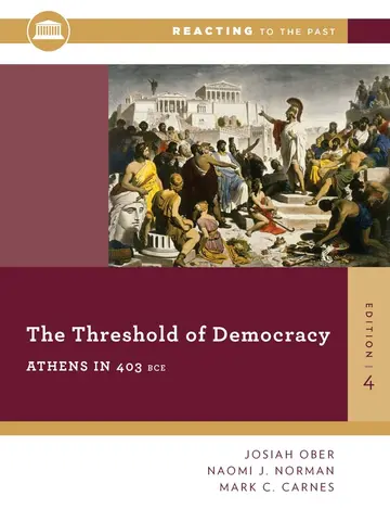 Cover of The Threshold of Democracy