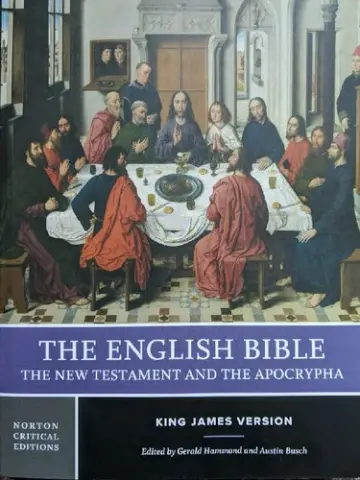 Cover of English Bible Volume 2-KJV-New Testament and Apocrypha