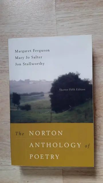 Cover of The Norton Anthology of Poetry