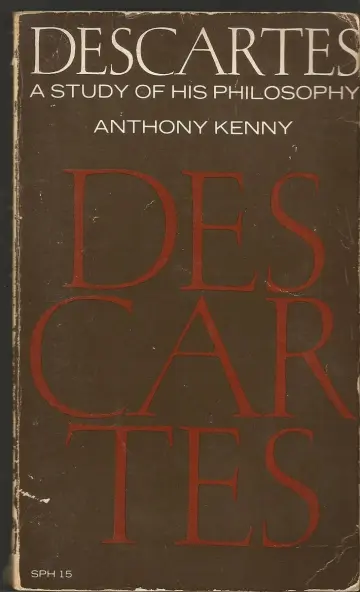 Cover of Descartes; A Study of His Philosophy