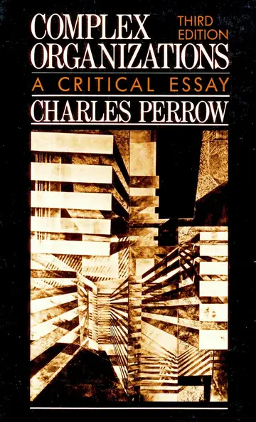 Cover of Complex Organisations