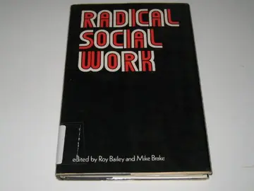 Cover of Radical social work