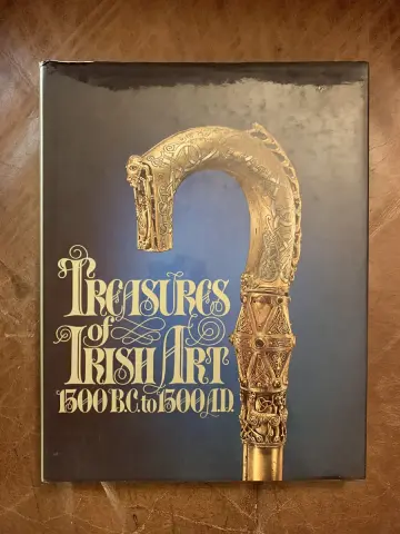 Cover of Treasures of Irish art, 1500 B.C.-1500 A.D