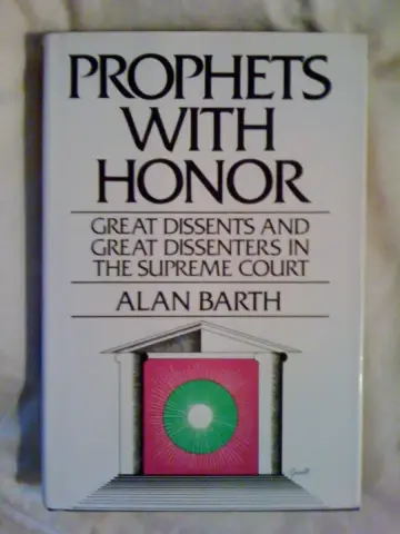 Cover of Prophets with Honor
