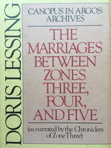 Cover of Marrg Betwn Zones3,4,5
