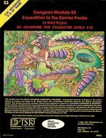 Cover of Expedition to the Barrier Peaks