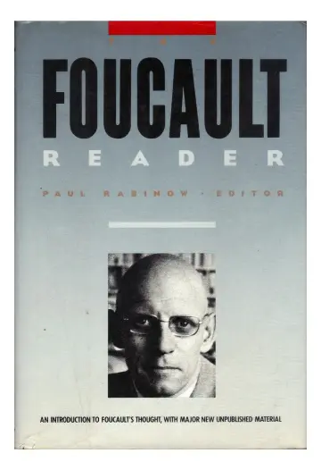Cover of The Foucault Reader