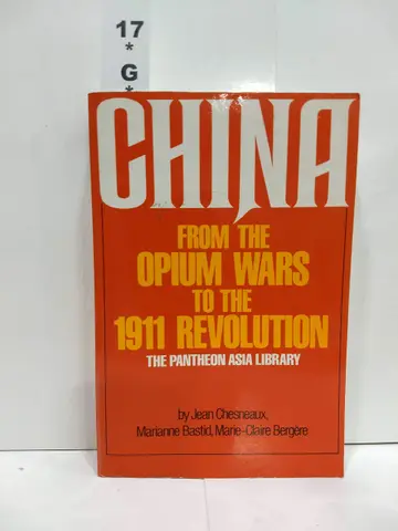 Cover of China from the Opium Wars to 1