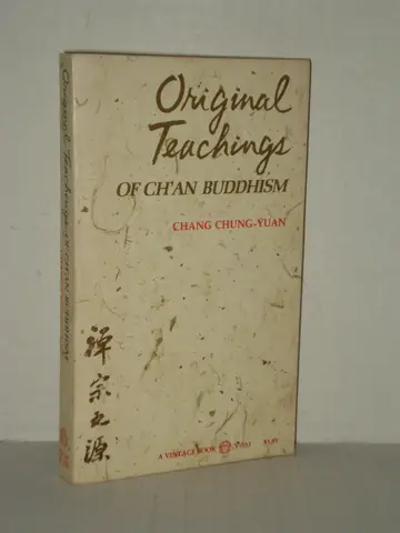Cover of Original Teachings of Cha'an Buddhism