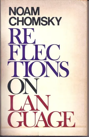 Cover of Reflections on Language
