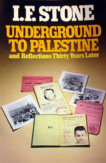 Cover of Underground to Palestine