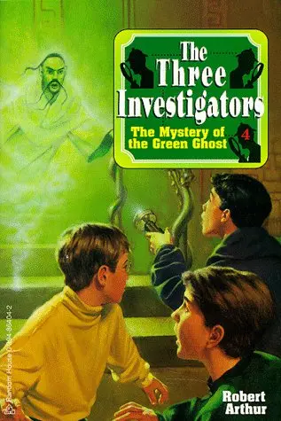 Cover of The Mystery of the Green Ghost