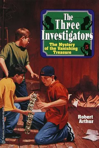 Cover of The Three Investigators in the Mystery of the Vanishing Treasure