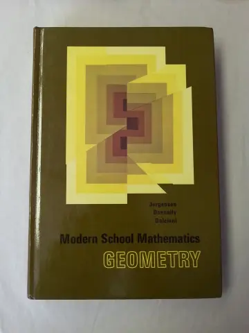 Cover of Modern School Mathematics Geometry