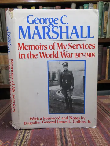 Cover of Memoirs of My Services in the World War, 1917-1918