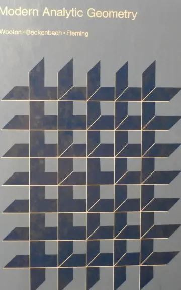 Cover of Modern Analytic Geometry