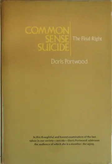 Cover of Common Sense Suicide