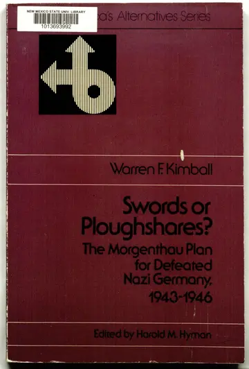 Cover of Swords or ploughshares?