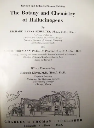Cover of The Botany and Chemistry of Hallucinogens