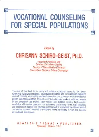 Cover of Vocational Counseling for Special Populations
