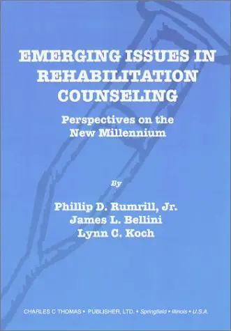 Cover of Emerging Issues in Rehabilitation Counseling