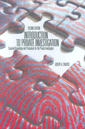 Cover of Introduction to Private Investigation
