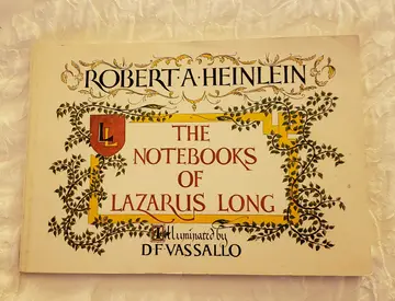 Cover of Notbk Lazarus Long Pa