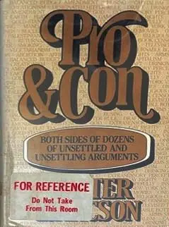 Cover of Pro and Con