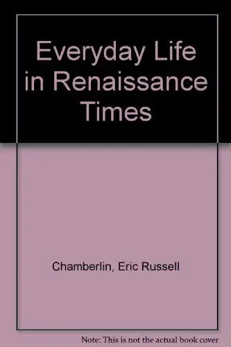 Cover of Everyday Life in Renaissance Times