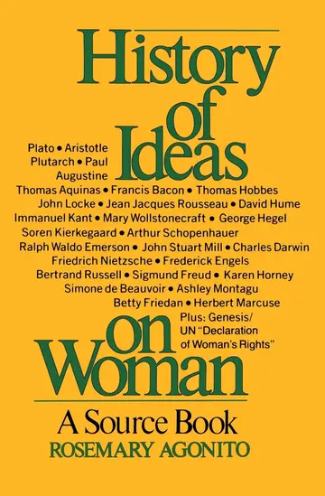 Cover of History of Ideas on Woman