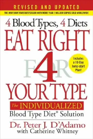 Cover of Eat Right 4 Your Type