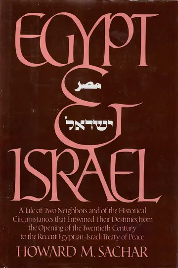 Cover of Egypt and Israel